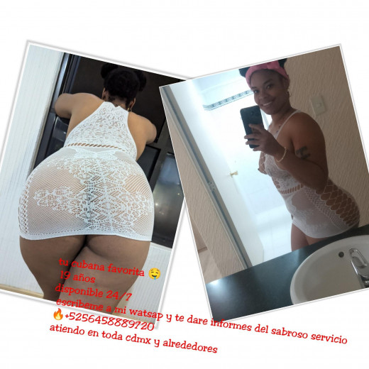 Escort Tu Cubana Favor en CDMX